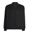 Barena Venezia Cashmere Bomber Jacket In Black