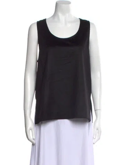 Pre-owned Barena Venezia Cashmere Scoop Neck Top W/ Tags In Black