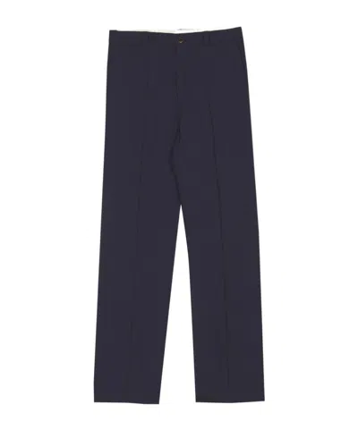 Barena Venezia Casual Pants With Belt Loops In Black