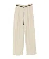 Barena Venezia Pestrin Sbrissa Striped Tie-waist Trousers In Neutral