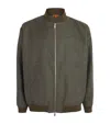 Barena Venezia Capospalla Bomber Zip Gabier Lanoso 98 Lana 2 Elastan Jackets Green In Green