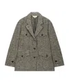 Barena Venezia Checkered Casual Jacket In Gray