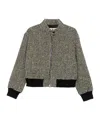 Barena Venezia Houndstooth Zip-front Jacket In Multi