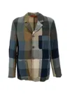 Barena Venezia Checkered Patch-pocket Jacket In Multi