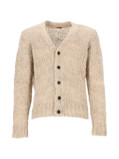 Barena Venezia Barena Cigalon V-neck Button-up Cardigan In Neutral