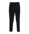 Barena Venezia Pantalone Masco Flan 99 Lana 1 Elastan Trousers Blue In Blue