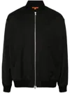 Barena Venezia Zippered Long Sleeve Casual Jacket In Black