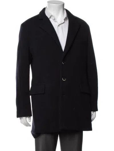 Pre-owned Barena Venezia Coat In Blue