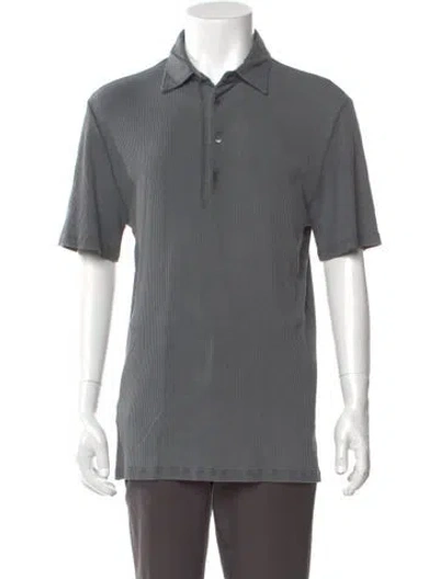 Pre-owned Barena Venezia Collar Short Sleeve Polo Shirt W/ Tags In Gray