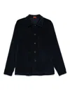 Barena Venezia Corduroy Overshirt In Black