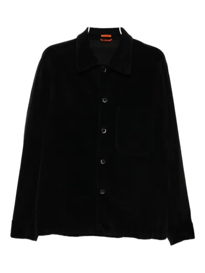 Barena Venezia Corduroy Shirt In Black