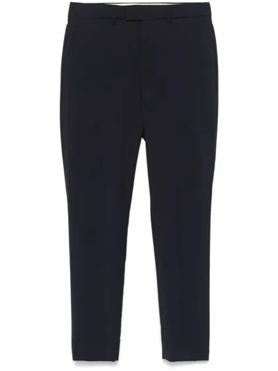 Barena Venezia Cotton Chino Trousers In Blue
