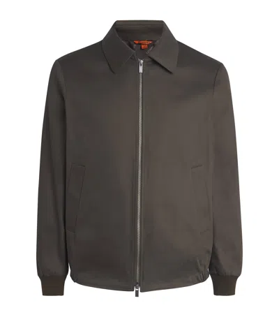 Barena Venezia Cotton Jacket In Gray