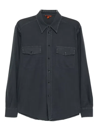 Barena Venezia Cotton Shirt In Black