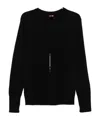 Barena Venezia Crew Neck Sweater In Black