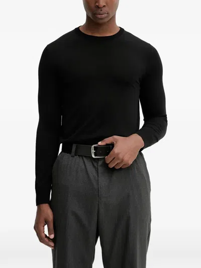 Barena Venezia Crew-neck Sweater In Black