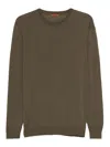 Barena Venezia Ato Slim-fit Merino Wool Sweater In Green