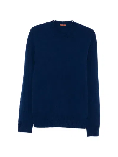 Barena Venezia Crew-neck Sweater In Blue