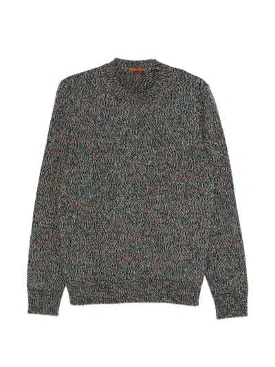 Barena Venezia Barena Man Sweater Green Size Xxl Wool In Multi