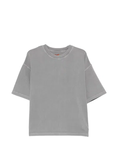 Barena Venezia Crew Neck Short Sleeve T-shirt In Gray