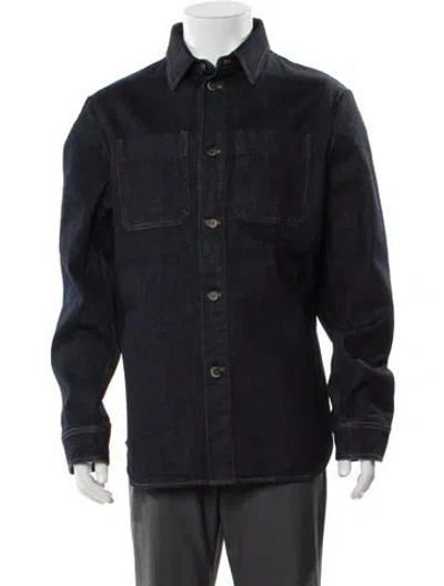 Pre-owned Barena Venezia Denim Jacket W/ Tags In Blue