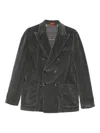 Barena Venezia Double-breasted Blazer In Gray