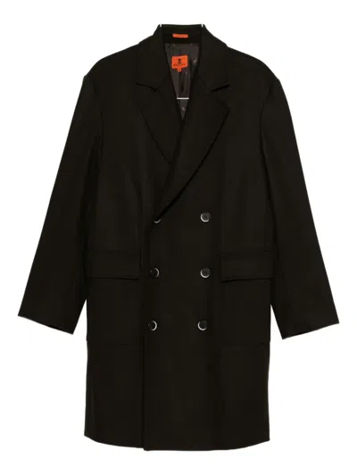 Barena Venezia Double-breasted Coat In Black