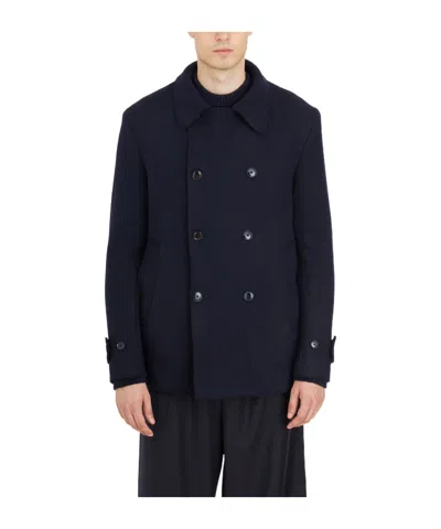 Barena Venezia Double-breasted Jacket In Black
