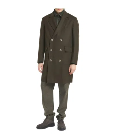 BARENA VENEZIA DOUBLE-BREASTED COAT