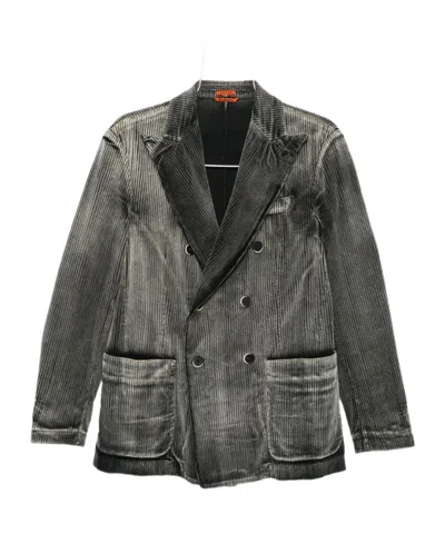 BARENA VENEZIA DOUBLE-BREASTED LONG SLEEVE SUIT JACKET