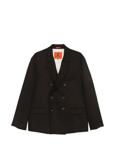 Barena Venezia Double-breasted Blazer In Brown