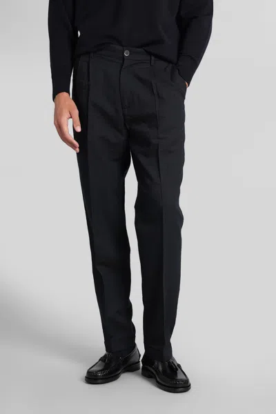 Barena Venezia Drapier Pants In Blue Viscose
