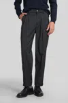 Barena Venezia Drapier Pants In Grey Wool In Gray