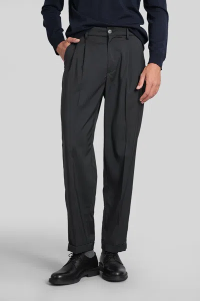 Barena Venezia Drapier Pants In Grey Wool In Gray