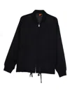 Barena Venezia Drawstring Bomber Jacket In Blue