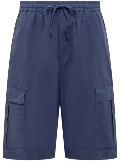 Barena Venezia Drawstring Cargo Shorts In 蓝色