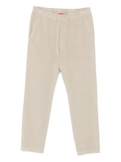 Barena Venezia Drawstring Corduroy Trousers In Neutral