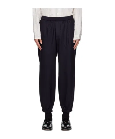 Barena Venezia Navy Dressa Frare Trousers In Navy 170