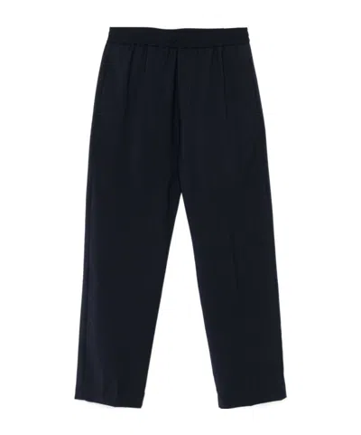 Barena Venezia Elastic Waist Casual Pants In Black