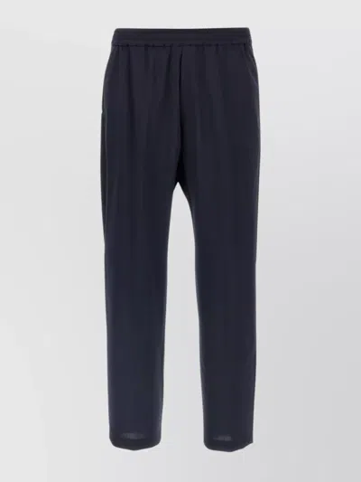 BARENA VENEZIA ELASTIC WAISTBAND TROUSERS WITH BACK AND SIDE POCKETS