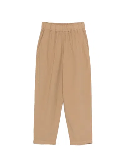 Barena Venezia Elasticated Trousers In Brown