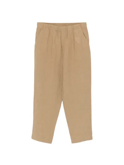 Barena Venezia Elasticated Trousers In Brown
