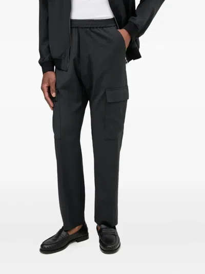 Barena Venezia Elasticated-waist Trousers In Black