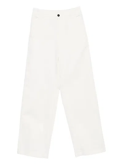 Barena Venezia Elasticated-waist Trousers In White