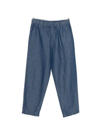 Barena Venezia Elasticated-waistband Trousers In Blue
