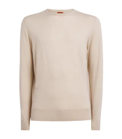 Barena Venezia Extrafine Merino Wool Sweater In Neutral