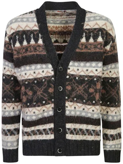 Barena Venezia Barena Fair Isle Intarsia In Black
