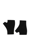 Barena Venezia Fingerless Wool Gloves In Black