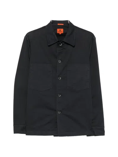 Barena Venezia Fio Buttoned Overshirt In Black