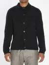 Barena Venezia Pointed-collar Knitted Cardigan In Black